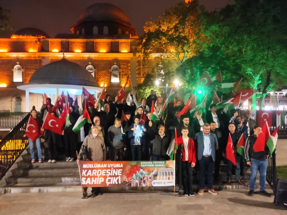 AGD, FİLİSTİN’İ UNUTMUYOR, UNUTTURMUYOR.