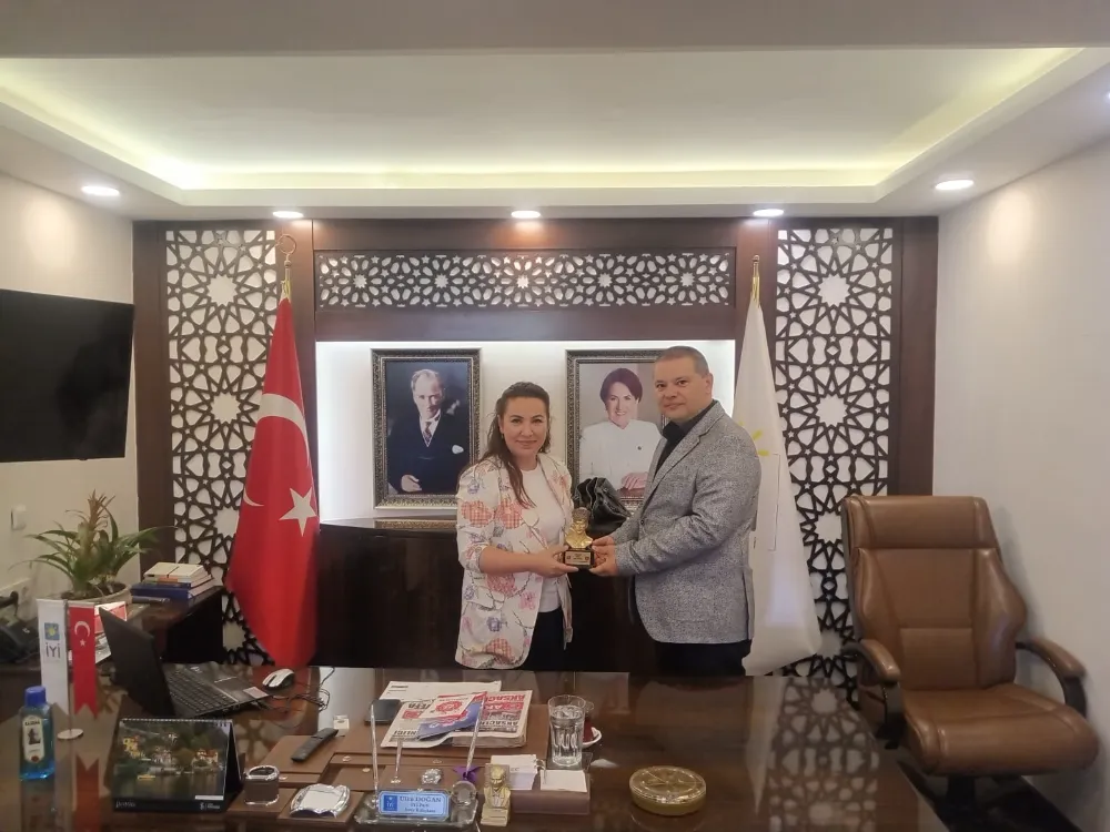 AKSAÇLILAR’DAN, İYİ PARTİYE ZİYARET