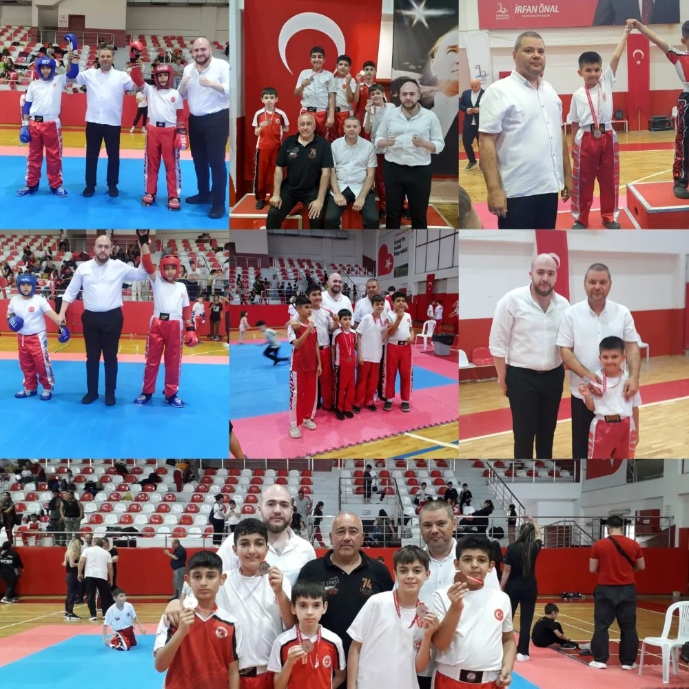 KARABAĞLAR HEM KICK BOKS SPORCULARI MADALYALARI TOPLAMAYA DEVAM EDİYOR.