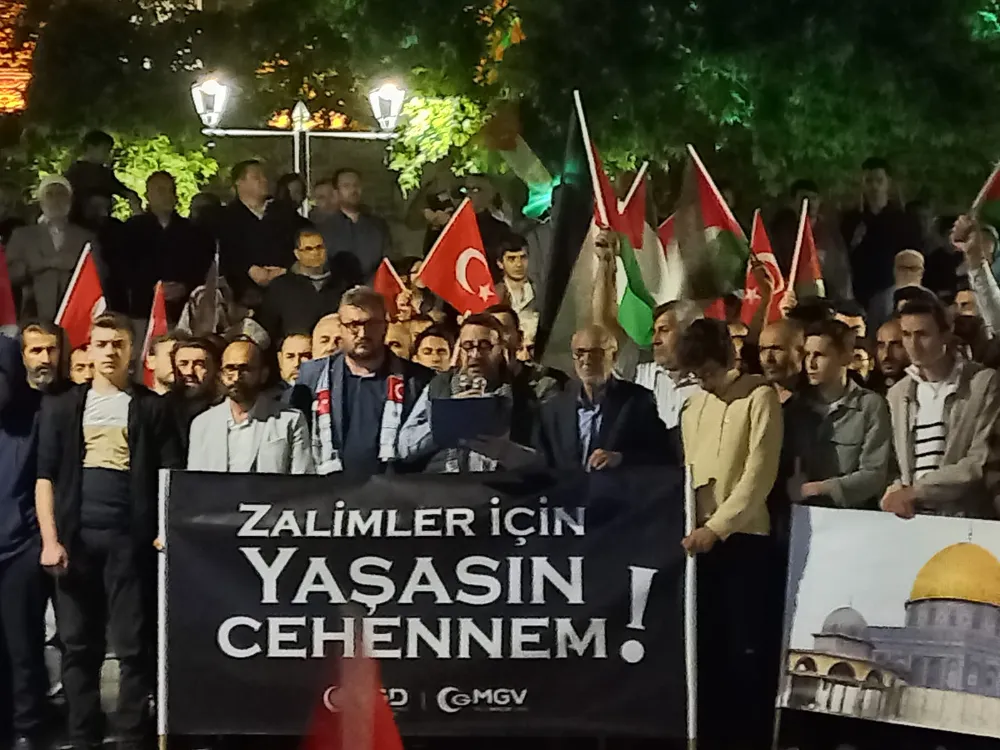 FİLİSTİN EYLEMİNDE 16. HAFTA
