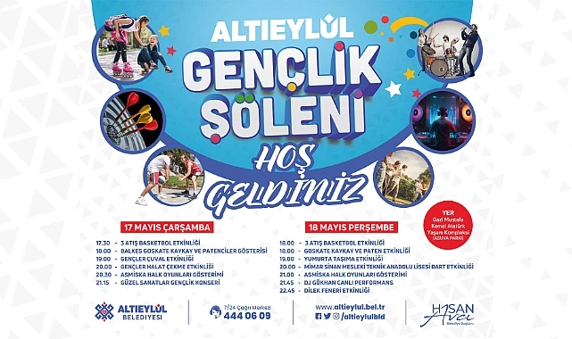ALTIEYLÜL’DEN GENÇLİK FESTİVALİ